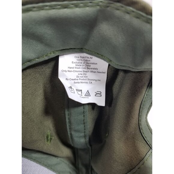 Call Of Duty Baseball Cap WWII COD Sledgehammer Games Adjustable Army Green - Picture 6 of 9